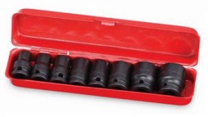 8Pcs 3/8 Impact Socket Set